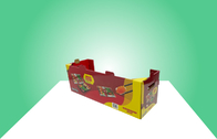 Perakende / Süpermarket Yükleme Karton PDQ Tepsisi Şekerlemeleri Tanıtmak İçin
