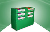 6 Tepsili Cilt Bakım Ürünleri için Yeşil Karton Palet Ekran
