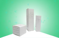 Özelleştirilmiş Kağıt Ambalaj Kutuları Sıcak Gümüş Baskı Kabartma İşlemleriyle 350GSM