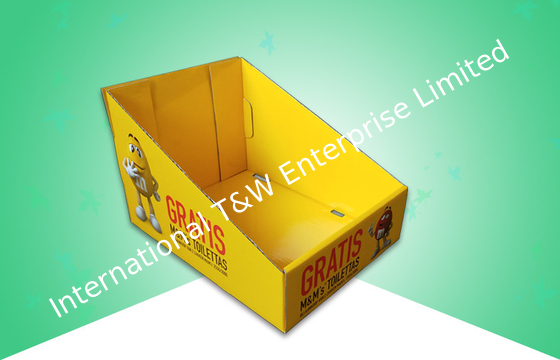 satın al Parlak M & Ms Çikolata Oluklu Mukavva Tepsileri Custom Made online manufacture