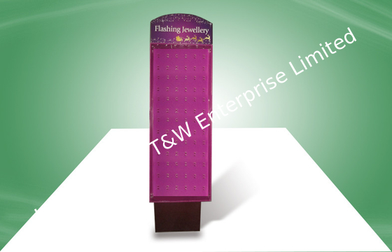 satın al Şık Karton Ekran Raflar, Mücevher Kanca Raf SGS / ISO online manufacture