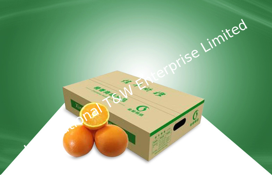 satın al % 100 Ekolojik Oluklu Mukavva Kutular Meyve Paketleme için Kağıt Nakliye Kutusu online manufacture