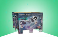 Tam Boy Oluklu Palet Ekranı, 3D VR Kulaklıklı Karton Ekran Standı