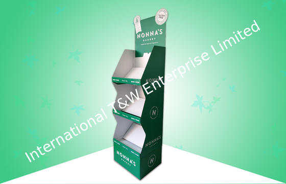 satın al Matt Finish POP Karton Ekran 3 Raf Ekmeği Kolay Yapılı Yapı online manufacture