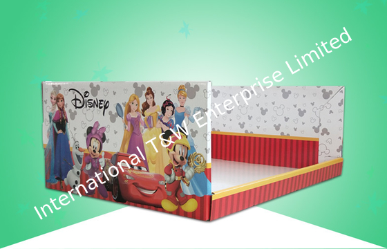 satın al Pil lamba satışı için Disney markası altında yığılmış ağır işlevli karton ekran tepsileri / PDQ tepsileri online manufacture