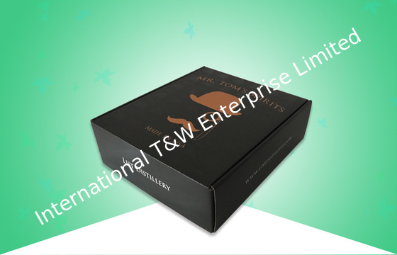 satın al Sert Tasarım Hediye Paketleme Kutuları Spot UV Oluklu Mukavva Kağıt Ambalaj İçin online manufacture