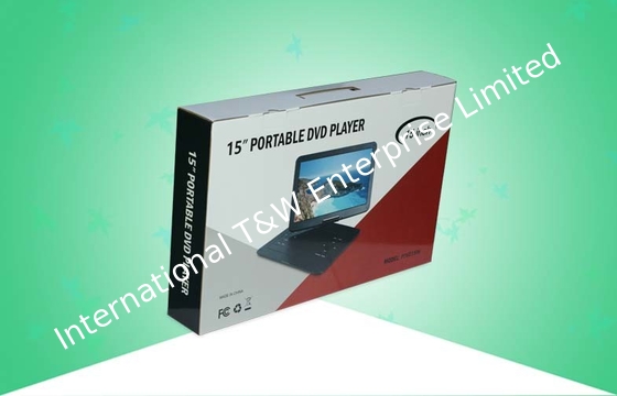 satın al Oluklu Özel Baskılı Kağıt Kutular Parlak Laminasyonlu DVD Oynatıcı Paketi online manufacture