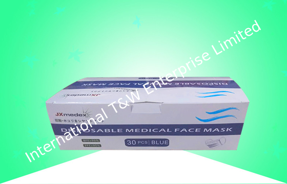 satın al Dispasable Tıbbi Yüz Maskesi için Çevre Dostu Karton Kutu Hediye Paketleme online manufacture