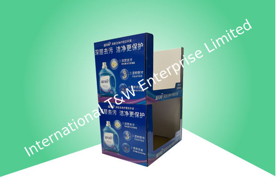 satın al Güçlü Çift Duvarlı PDQ Karton Tavası Walmart Mağazasına Ağır Çamaşır Deterjanı online manufacture