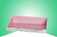 Hello Kitty Makyaj Pamuk Pedlerini Tanıtmak İçin Geri Dönüştürülebilir Karton Sayaç Ekranı