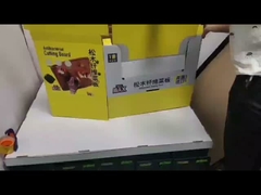 Heavy Duty Stackup Karton PDQ Tepsileri / HiShop Mağazasına Chopboard Tanıtımı için PDQ Ekran Kutuları