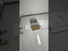 EB flüt yığılmış PDQ Ekranı Güçlü Karton Tepsiler