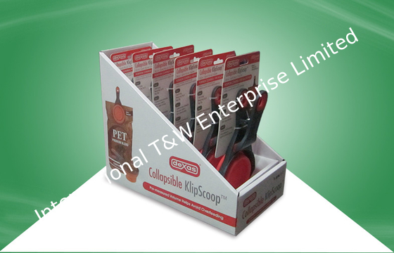 6 Slot Karton Karşılık Çekme Tabakları, Pet Scoop için Gürültülü Karton Tabaklar