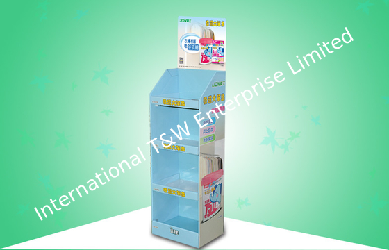 İyi bir fiyat. 100% Eco Friendly Corrugate Cardboard Display Stands Promoting Insect Resistant Hygroscopic Package çevrimiçi