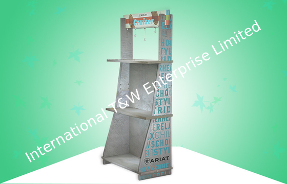İyi bir fiyat. Heavy-duty Falconboard/ Honeycomb Board Free Standing Display Units For Selling Sports Shoes çevrimiçi