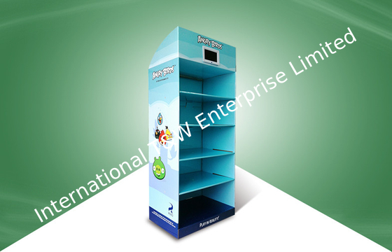 İyi bir fiyat. Beş Raflı Pop Karton Standı Tv Oynatıcısıyla Düzeltilen Kızgın Kuş Oyuncakları çevrimiçi