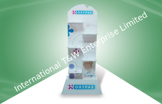 İyi bir fiyat. Dayanıklı Kararlı Göz - Tutucu Karton Standlar Footware Ürünleri İçin Ekran çevrimiçi