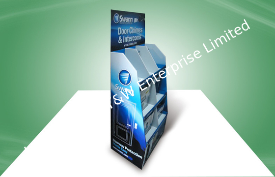 İyi bir fiyat. Üçlü Afiş Karton Ekranı, Oluklu Zemin Kapıları, Kapı Zili İçin çevrimiçi