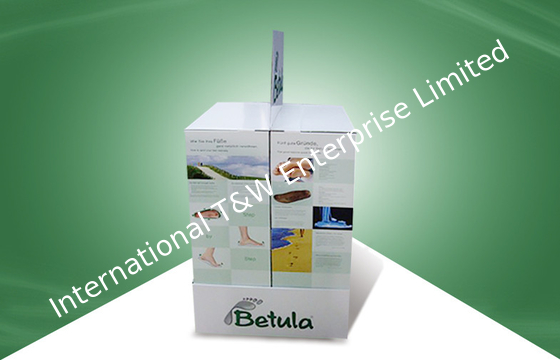 İyi bir fiyat. Custom POP Paper Cardboard Pallet Display for Nursing Care Products çevrimiçi