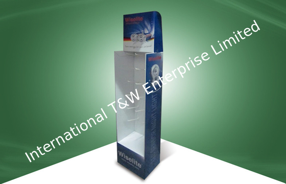 İyi bir fiyat. Floor Stand Show Pos Cardboard Displays For Led Light , Sgs / Iso / Rohs çevrimiçi