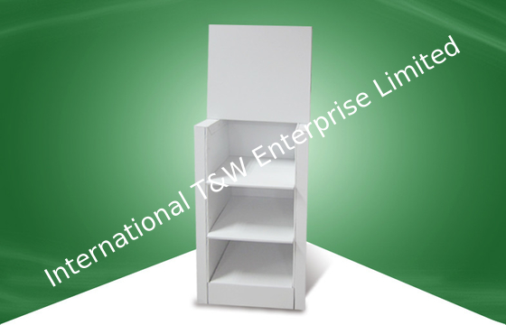 İyi bir fiyat. 4C Printing Cardboard Display Racks Cardboard POS Display Stands for Electronic Products çevrimiçi