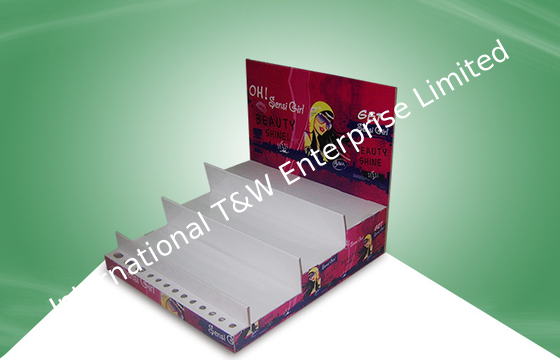 İyi bir fiyat. Full Color Printed Cardboard Countertop Displays for Cosmetic Pop çevrimiçi