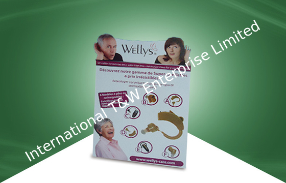 İyi bir fiyat. Eye - catching Cardboard Standees / Cardboard Display for Nursing Care Products çevrimiçi