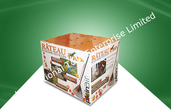 İyi bir fiyat. Full Color Flexo Pring Cardboard Dump Bins Cardboard Display Units for Market çevrimiçi
