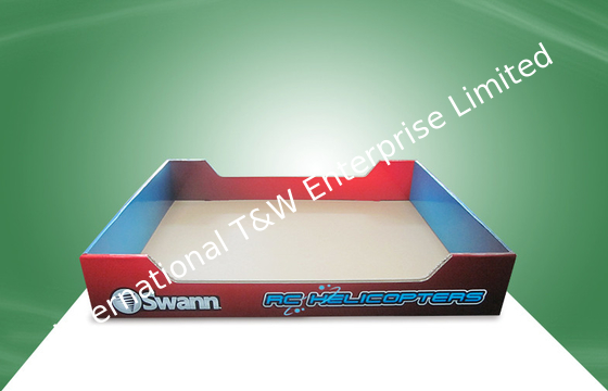 İyi bir fiyat. Flexo Color PDQ Storage Tray Cardboard Food Trays With Matt / Glossy Oil çevrimiçi