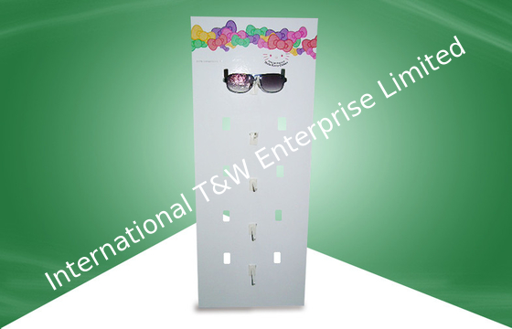 İyi bir fiyat. 4 Color CMKY Offset Printing POP Cardboard Display Standee for Sunglasses Hanging çevrimiçi