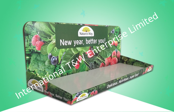 İyi bir fiyat. Woolworths Mağazası için Parlak Finish ile Supper Food Cardboard Ekran Tepsileri çevrimiçi