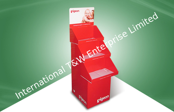 İyi bir fiyat. Geri Dönüşümlü Üç Katlı Zemin Karton Ekranı Beyaz Katman B ile Flüt çevrimiçi