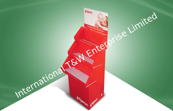 İyi bir fiyat. Çocuk Ürünleri Satış için Yığın Tasarımı ile Güvercin Marka Üç Tepsi POP Karton Ekran çevrimiçi