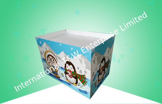 Ağır Hizmet Karton Palet Ekranı, Çocuk Yiyecekleri / Atıştırmalıklar için Palet Perakende Ekranı