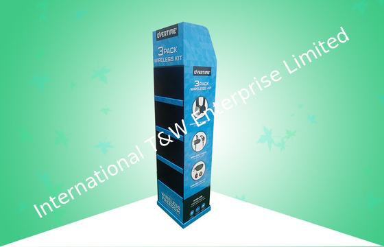 İyi bir fiyat. Güçlü Karton Pop Up Display Kulaklık Tanıtımı İçin Özel 4 Raf Standı çevrimiçi