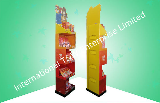 İyi bir fiyat. Sağlam 5 Raf Karton Ekranı, İlaç Satışı İçin Benzersiz Yapıyı Sunuyor çevrimiçi