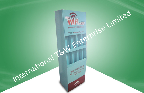 İyi bir fiyat. Eight Cell Recyclable Stand Up Cardboard Display , Electronic Corrugated Floor Displays çevrimiçi