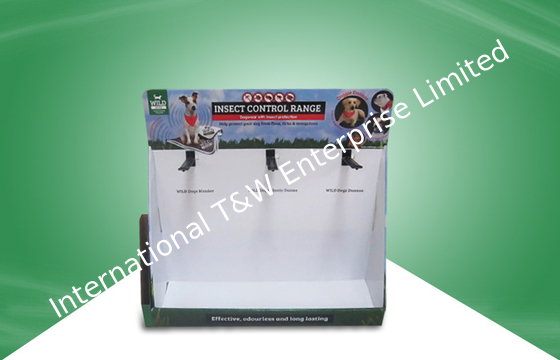 İyi bir fiyat. Customized Cardboard Countertop Displays With Hooks To Hang Pet Products çevrimiçi