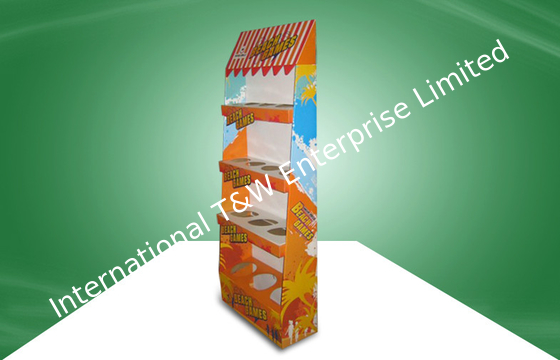 İyi bir fiyat. Eye - catching durable Cardboard Display Stands For Sport Products , customized Size çevrimiçi
