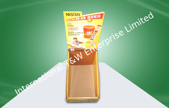 İyi bir fiyat. Nestcafe  Promotional Cardboard Countertop Display 4 Colors Offset Printing çevrimiçi