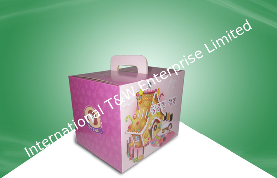 İyi bir fiyat. Small Recyclable Corrugated Paper Food Packaging Boxes OEM / ODM with PET Sheet çevrimiçi