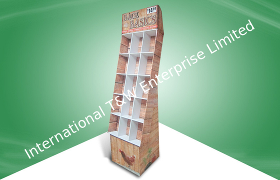 İyi bir fiyat. OEM / ODM 15 Cells Book POP Cardboard Display Cardboard With Heavy - duty & Easy - assembly Design çevrimiçi